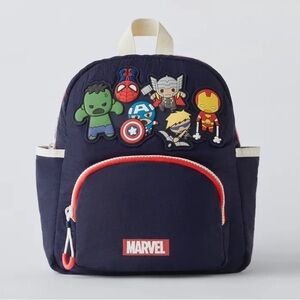 Zara x Disney Avengers collaboration toddler backpack